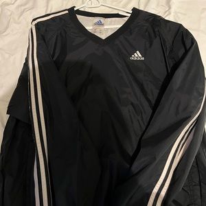 Adidas windbreaker crewneck